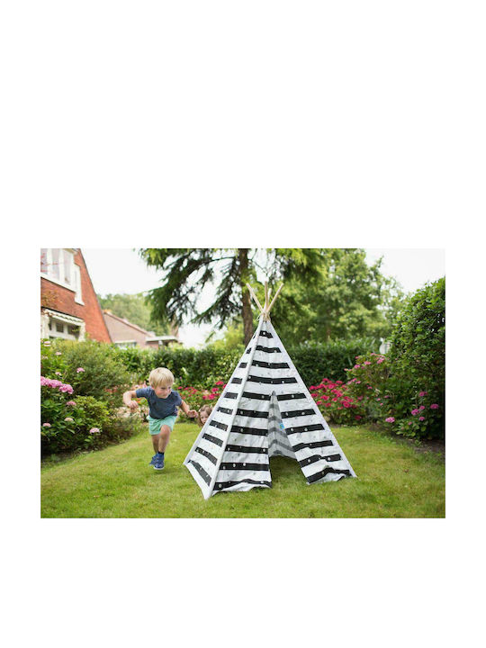 BS Toys Kids Indian Teepee Play Tent Teepee for 3+ years White