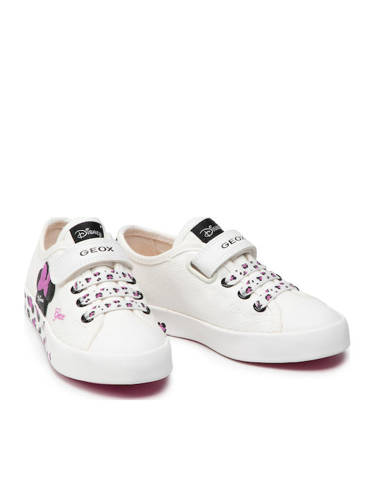 Ciak Παιδικά Sneakers Ανατομικά με Σκρατς Λευκά