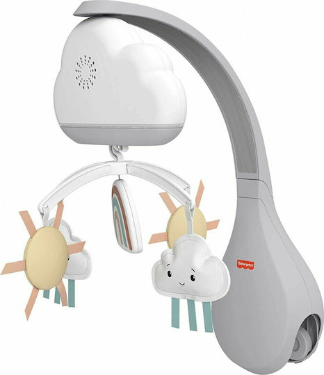 Fisher Price Mobile for Cot with Music and Rotation Rainbow HBP40