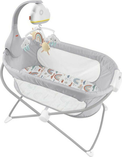 Fisher Price Mobile for Cot with Music and Rotation Rainbow HBP40