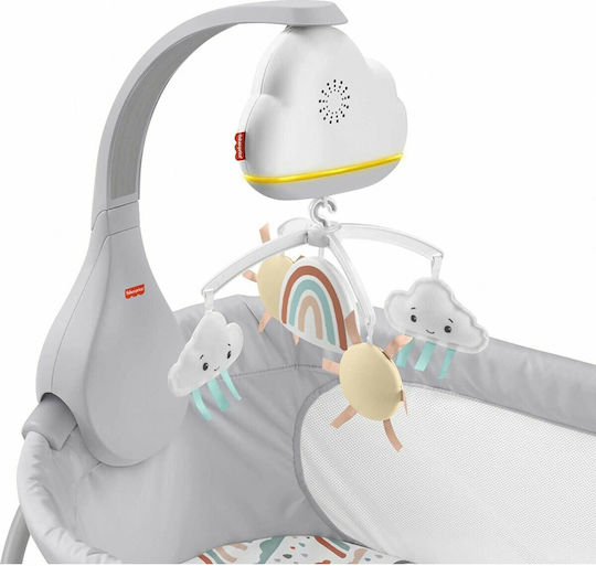 Fisher Price Mobile for Cot with Music and Rotation Rainbow HBP40