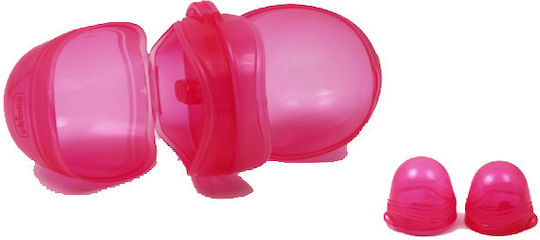 Chicco Pacifier Case Made of Plastic Fuchsia