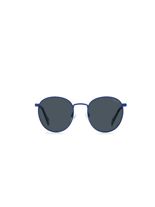Polaroid Sonnenbrillen mit Blau Rahmen und Schwarz Polarisiert Linse PLD6171/S PJP/C3