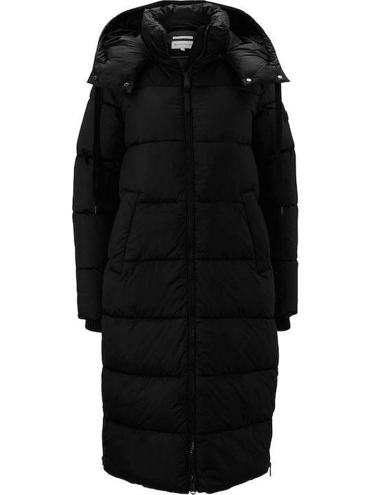 Lungă Jachetă de femei Puffer Negru