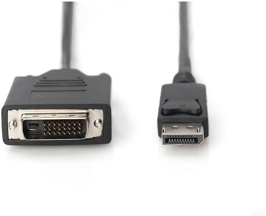 Digitus Cablu DVI-D - DisplayPort 3m Negru (DB-340301-030-S)