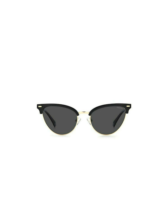 Polaroid Sonnenbrillen mit Schwarz Rahmen und Schwarz Polarisiert Linse PLD4122/S 2M2/M9