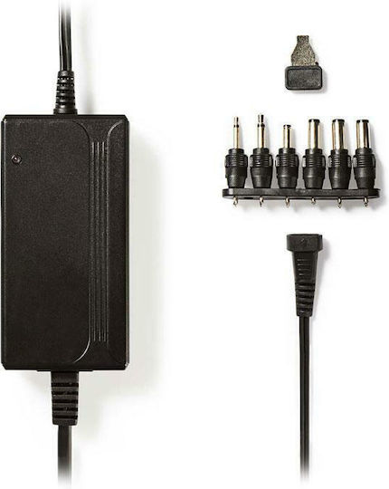 Nedis Universal Τροφοδοτικό 12V 2.25A με Ισχύ 27W με σετ βυσμάτων (ACPA008)