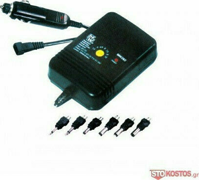 Minwa Universal Τροφοδοτικό Ρυθμιζόμενης Τάσης 1.5 έως 12V 2A με Ισχύ 24W με 6 βύσματα (MW 292)