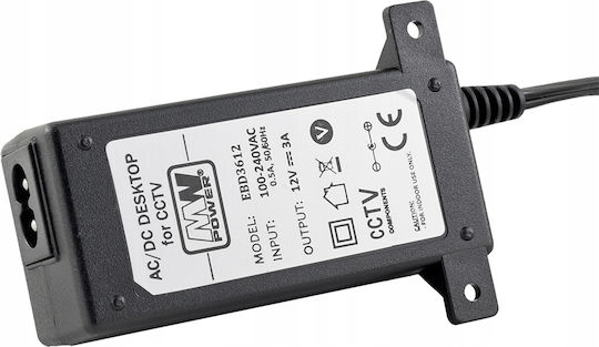 MPL Universal Τροφοδοτικό 12V 3A με Ισχύ 36W (EBD3612)
