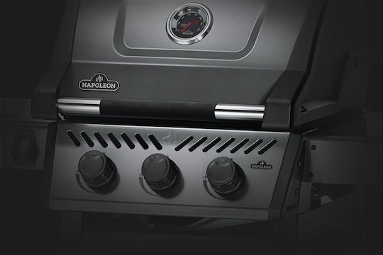 Napoleon Freestyle 365 Gas Grill with 3 pcs 15kW and Side Burner