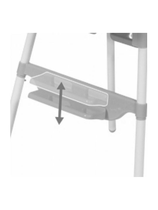 Lorelli Amaro Baby Highchair with Plastic Frame & Plastic Seat Aquamarine