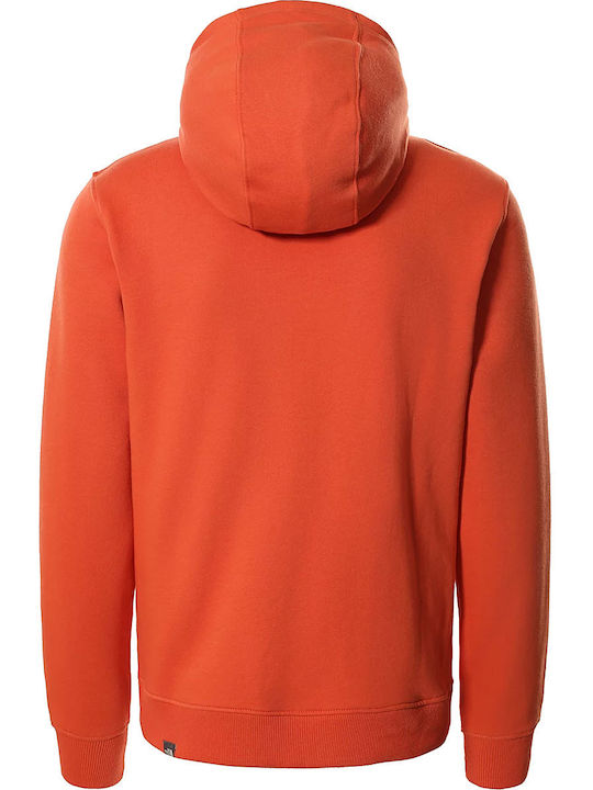 Drew Peak Sweatshirt with Hood Orange
