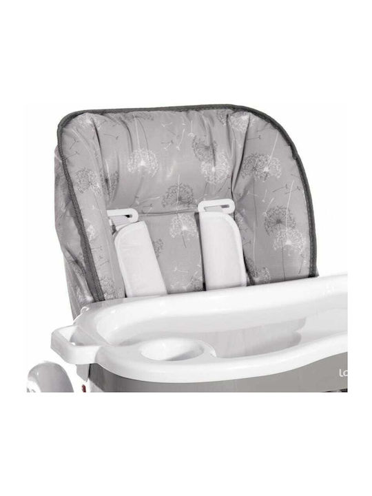 Lorelli Gusto Foldable Baby Highchair with Adjustable Height Beige Daisy