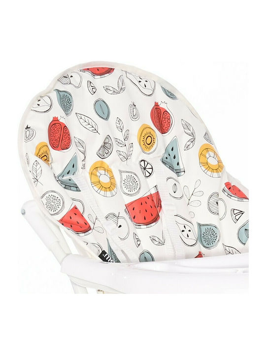 Lorelli Bonbon Foldable Baby Highchair Grey Fun
