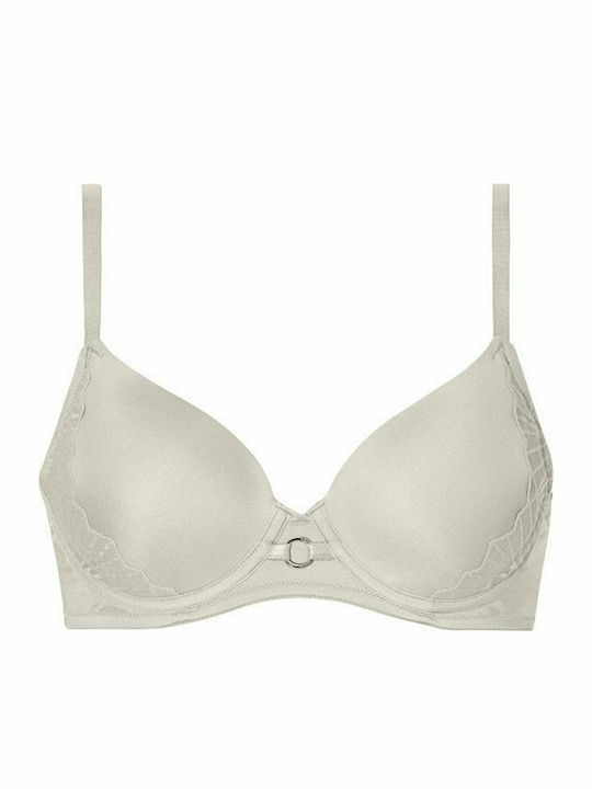 Sapph Madison Push Up cup E for large breasts, IVORY