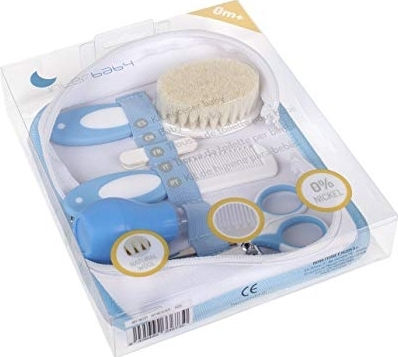 Interbaby Σετ Περιποίησης Μωρού Μπλε 6τμχ