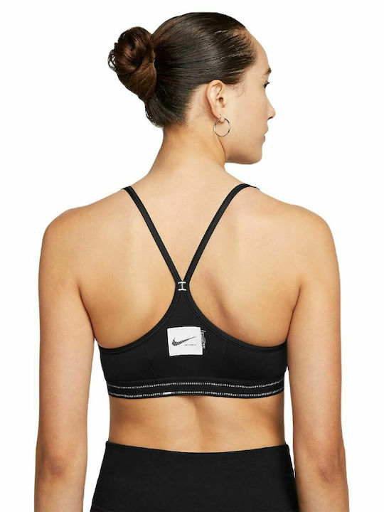 Nike INDY Γυναικείο Αθλητικό Μπουστάκι Μαύρο