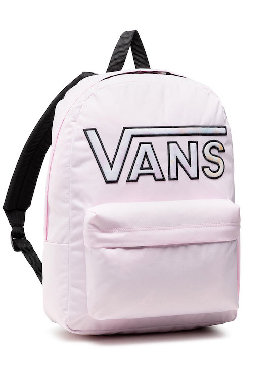 Vans Realm Flying V School Bag Backpack Junior High-High School Cradle Pink