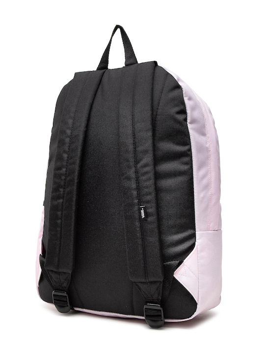 Vans Realm Flying V School Bag Backpack Junior High-High School Cradle Pink 22Liters