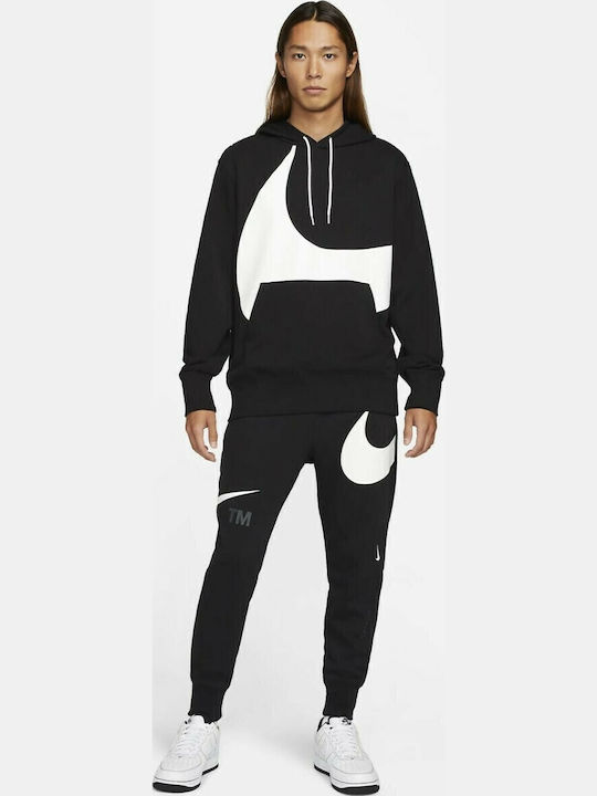 Sportswear Swoosh Sweatshirt with Hood Black