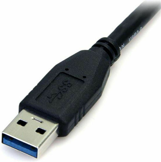 StarTech USB 3.0 Cable USB-A male - micro USB-B male Μαύρο 0.5m (USB3AUB50CMB)