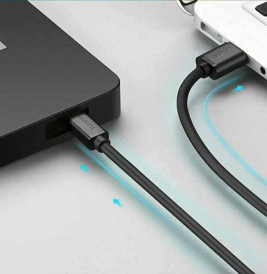 Ugreen USB 2.0 Kabel USB-A-Stecker - Mini-USB-A-Stecker Schwarz 2m 30472