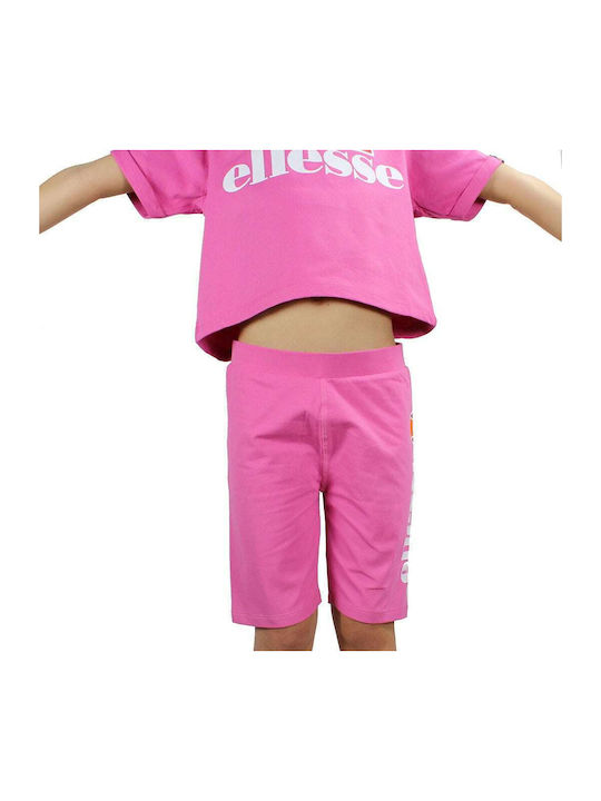 Ellesse Kinder Leggings Kurz Rosa Suzina