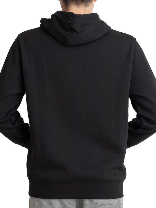 Russell Athletic Men's Sweatshirt with Hood and Pockets Black