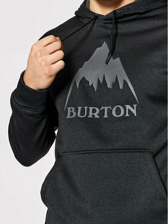 Sweatshirt mit Kapuze Schwarz