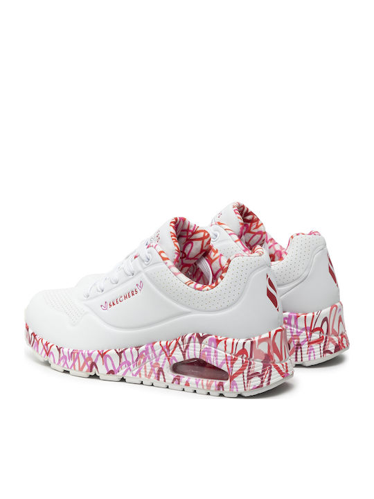Loving Love Damen Sneakers Weiß