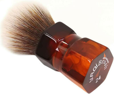 Yaqi Shaving Moka Express Shaving Brush with Synthetic Hair Bristles 24mm