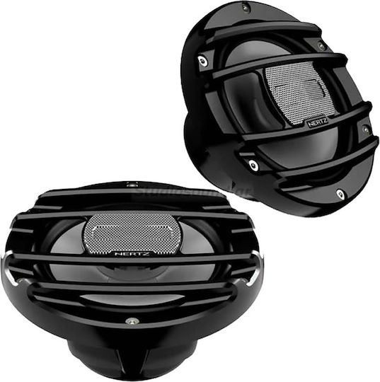 Hertz Set Marine-Lautsprecher HMX 6.5 Wasserdicht mit 75W RMS Weiß 19.0009