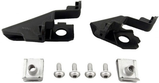 Carner Car Electrical Spare Part Right Headlight Repair Bases for VW Polo 6R 2008-2014 Black Color