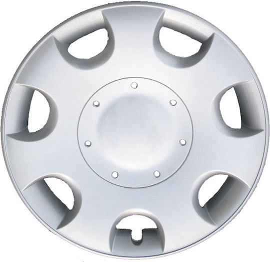 Farad Auto Radkappen Set mit Marke VW 4Stück 16" Silber