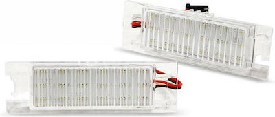 Vinstar Φώτα Πινακίδας Led 12V για Opel Astra / Corsa / Zafira 2τμχ