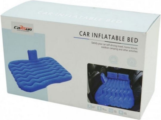 Carsun 026-5 Car Inflatable Mattress Inflatable Travel Mattress for the Back Seat of the Car in Blue Color