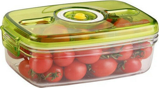 Luigi Ferrero Plastic Lunch Box Green 1400ml