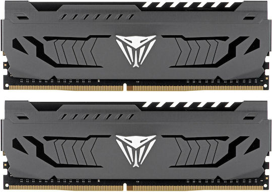 Patriot Viper Steel DDR4 32GB RAM με 2x16GB Modules και Ταχύτητα 3200 για Desktop
