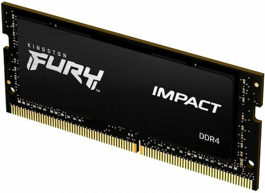 Kingston Fury Impact DDR4 16GB RAM with 2x8GB Modules and Speed 3200 for Laptop