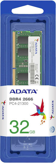 Adata 8GB DDR4 RAM mit Geschwindigkeit 2666 für Laptop