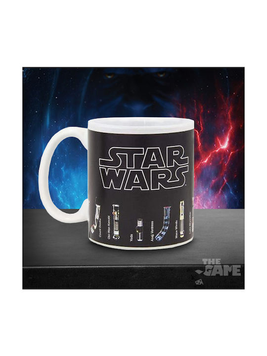 Paladone Star Wars - Lightsaber Heat Change Mug from Porcelain Black 300ml