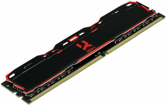 GoodRAM IRDM X 16GB DDR4 RAM mit 2 Modulen (2x8GB) und Geschwindigkeit 3000 für Schreibtisch