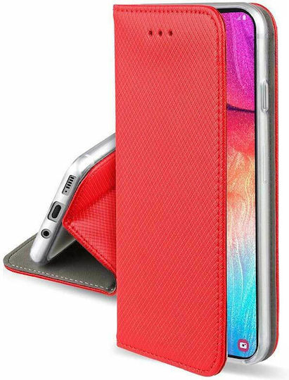 Smart Magnet Book Πλαστικό Κόκκινο (Redmi 10 / 10 2022)