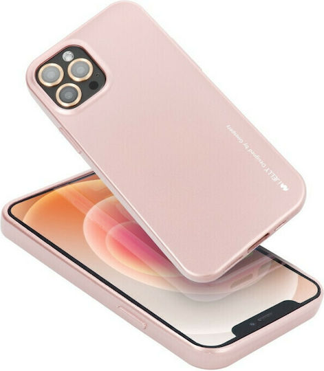 Mercury iJelly Back Cover Silicone Rose Gold (iPhone 13 Pro)