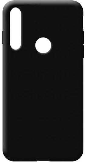 Forcell Back Cover Σιλικόνης Μαύρο (Huawei P Smart Z)