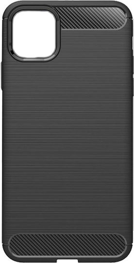 Hurtel Back Cover Σιλικόνης 1.4mm Μαύρο (iPhone 11 Pro Max)