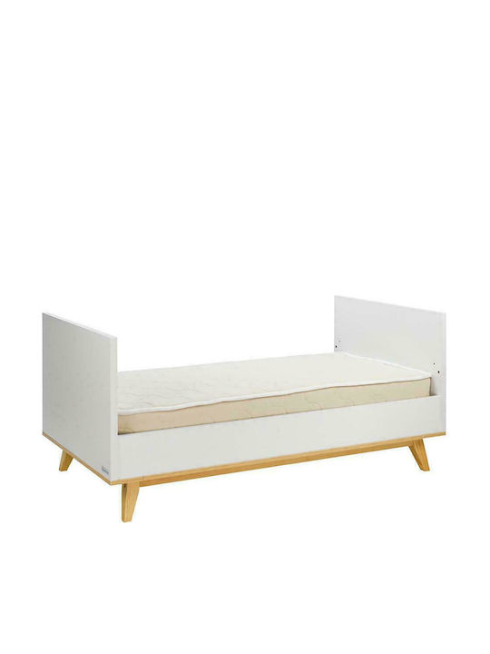 Bebe Stars Babybett Kutsche Cappuccino Weiß