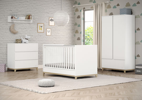 Casababy Πολυμορφική Κούνια Zoom Λευκή