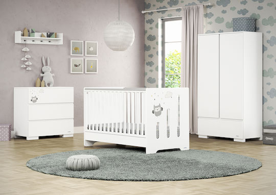 Casababy Polymorphische Babywiege Ziggy Weiße