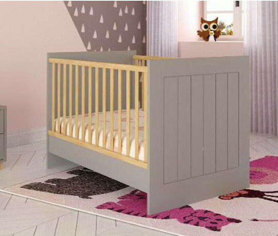 Asterias Bebe Κούνια Baby Moon Γκρι